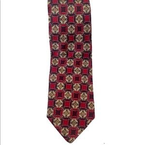 Valentino Cravatte Made In Italy Men’s Silk Red Neck Tie